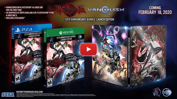 Bayonetta Remastered , Vanquish Remastered