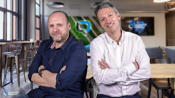 Quantic Dream Studio, David Cage, Guillaume de Fondaumière