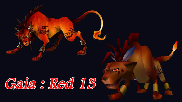 Final Fantasy 7 Remake Red 13