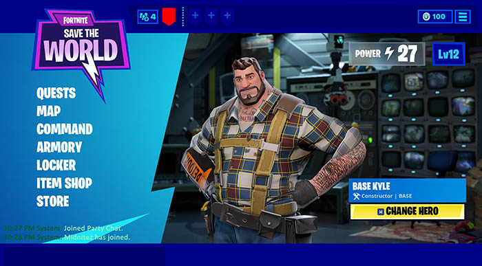 Fortnite Save The World