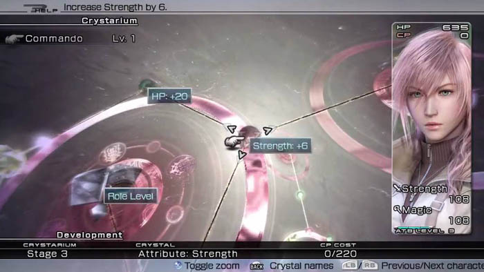 Final Fantasy XIII Crystarium