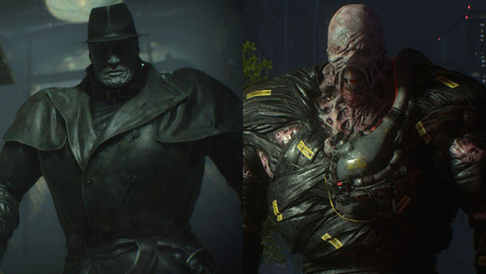 Resident Evil Mr.x vs Nemesis