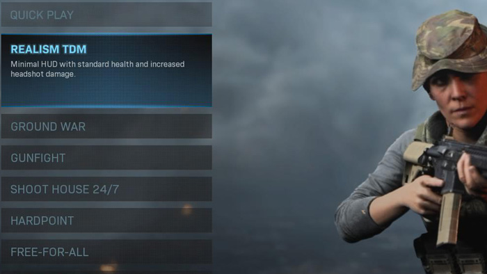 Call of Duty Realism