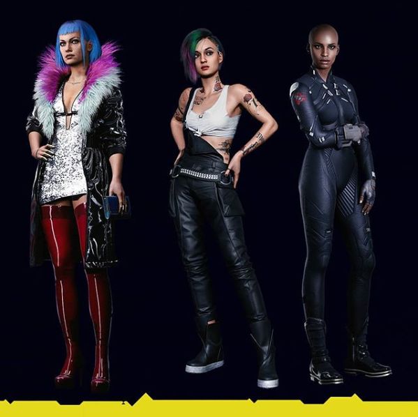 Cyberpunk 2077, Evelyn Parker, Judy Alvarez, T-Bug