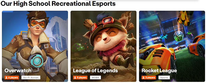 PlayVS, High School Esports