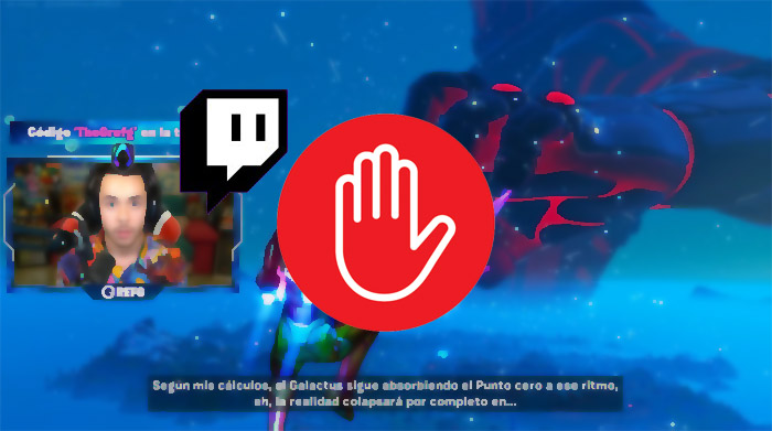 Fortnite Nexus War, Twitch Streamer