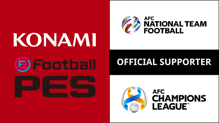 Konami Digital Entertainment, Pro Evolution Soccer, PES, AFC Asian Qualifiers - Road to Qatar, AFC Asian Cup, AFC Champions League