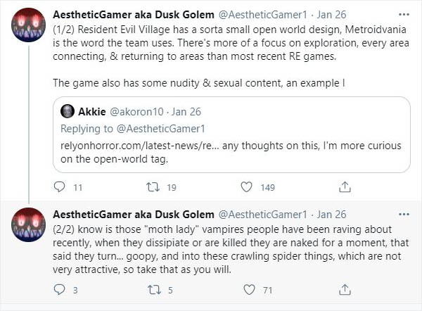 Resident Evil Village, Resident Evil Village open world, AestheticGamer, Dusk Golem