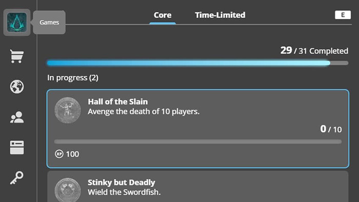 Assassin's Creed Valhalla, Hall of the Slain, Achievement